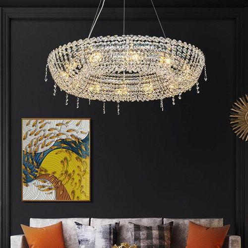 2022年最新款轻奢水晶吊灯 设计点亮空间，艺术引领风尚